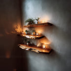 Candle Display Floating Shelf