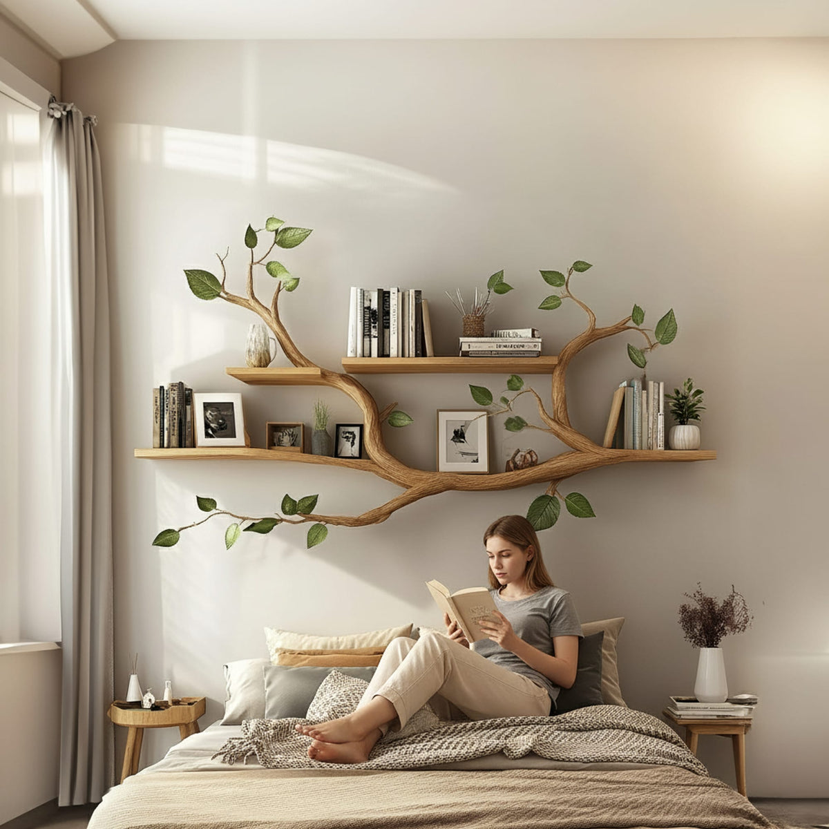 Minimal Book Wall Shelf
