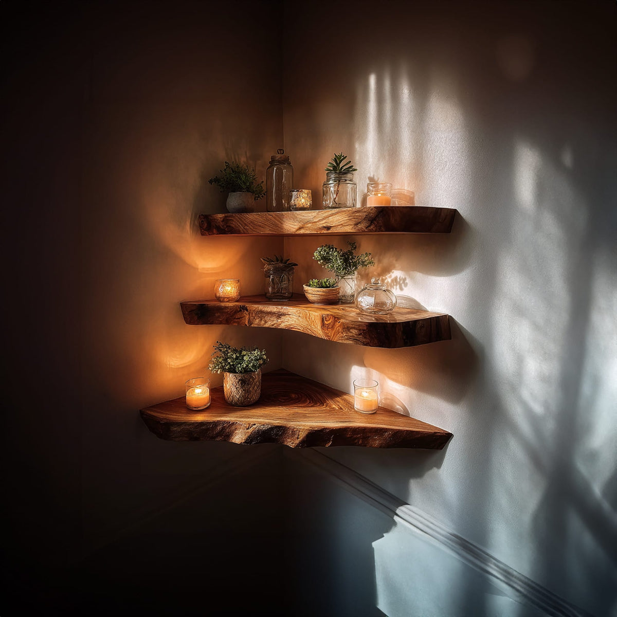 Entryway Storage Floating Shelf