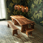Live Edge Minimal Dining Table