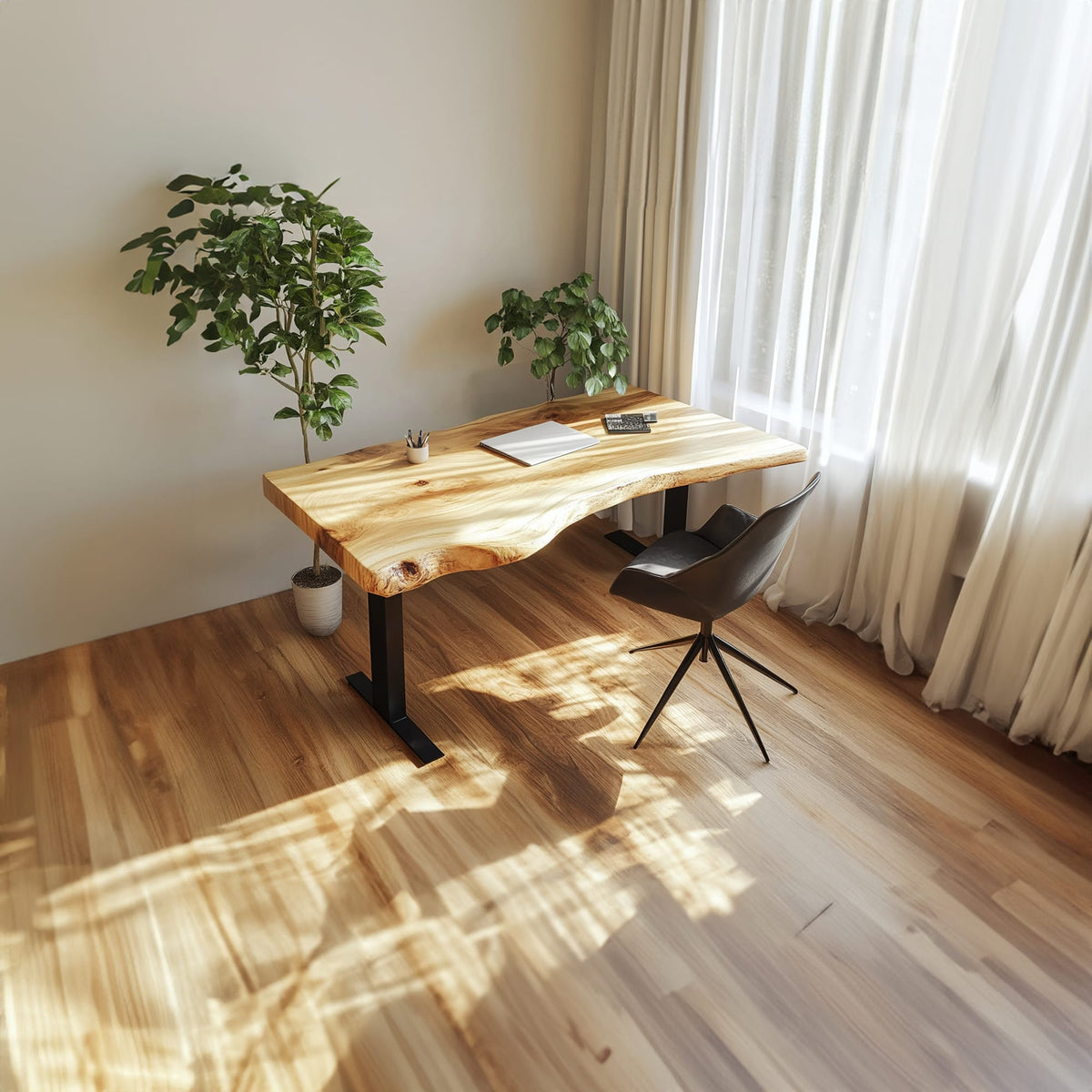 Live Edge Work Modern Desk