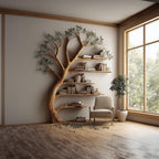 Artistic Storage Bookshelf
