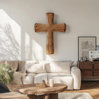 Wall Cross Sculpture