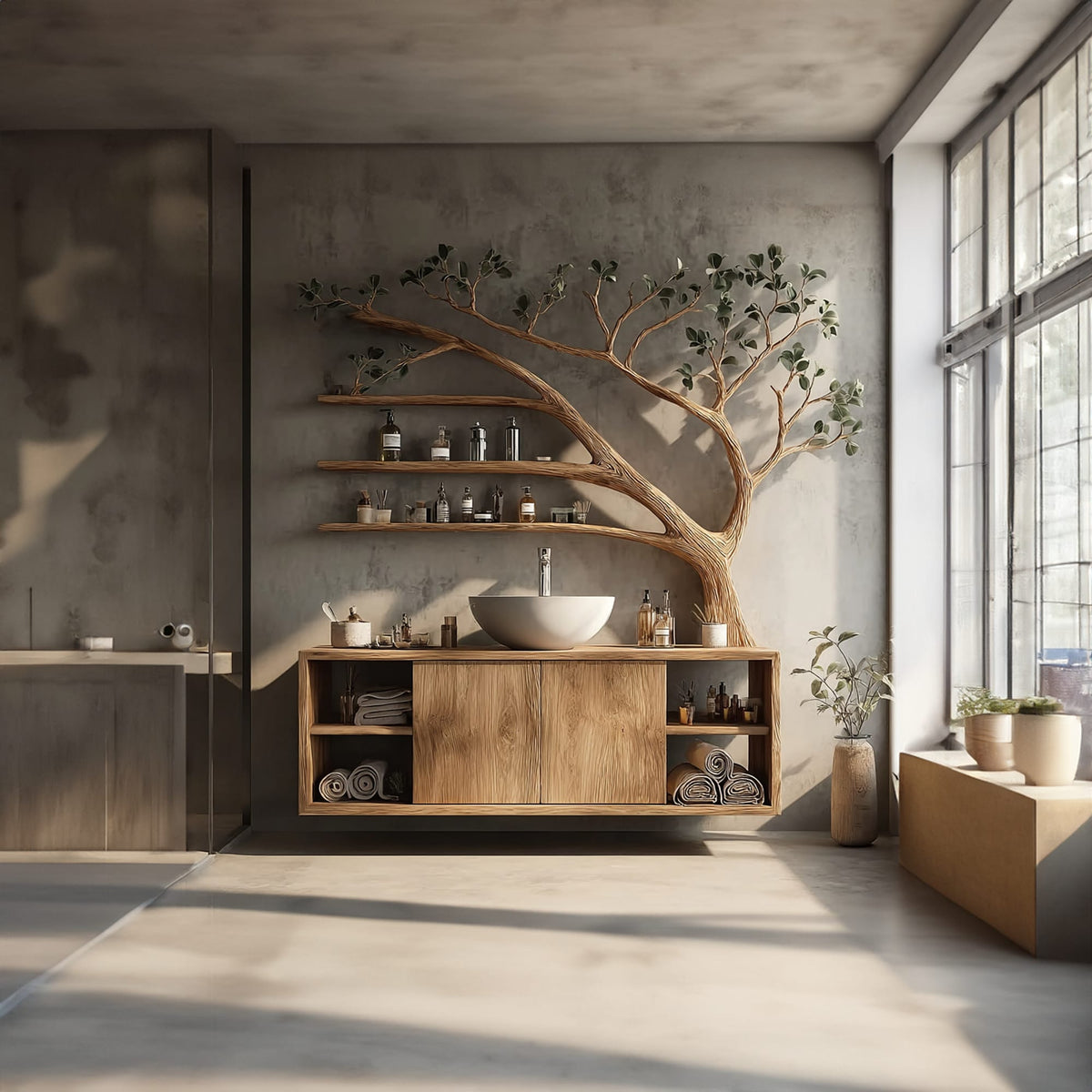 Tree Branch Vanity