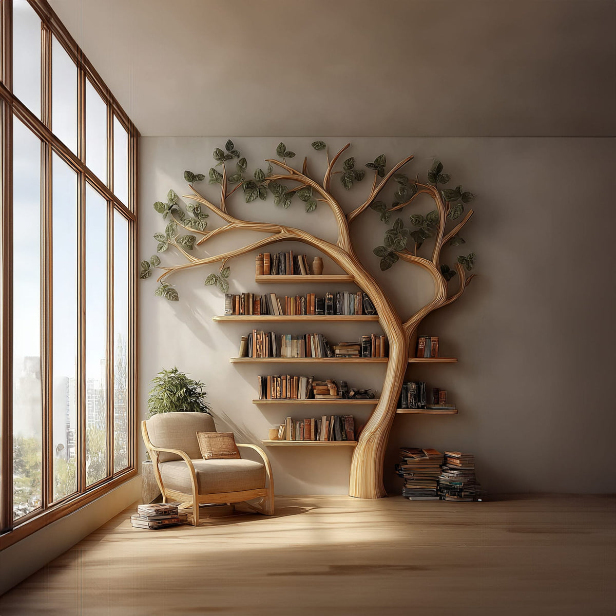 Reading Office Tree Bookshelf