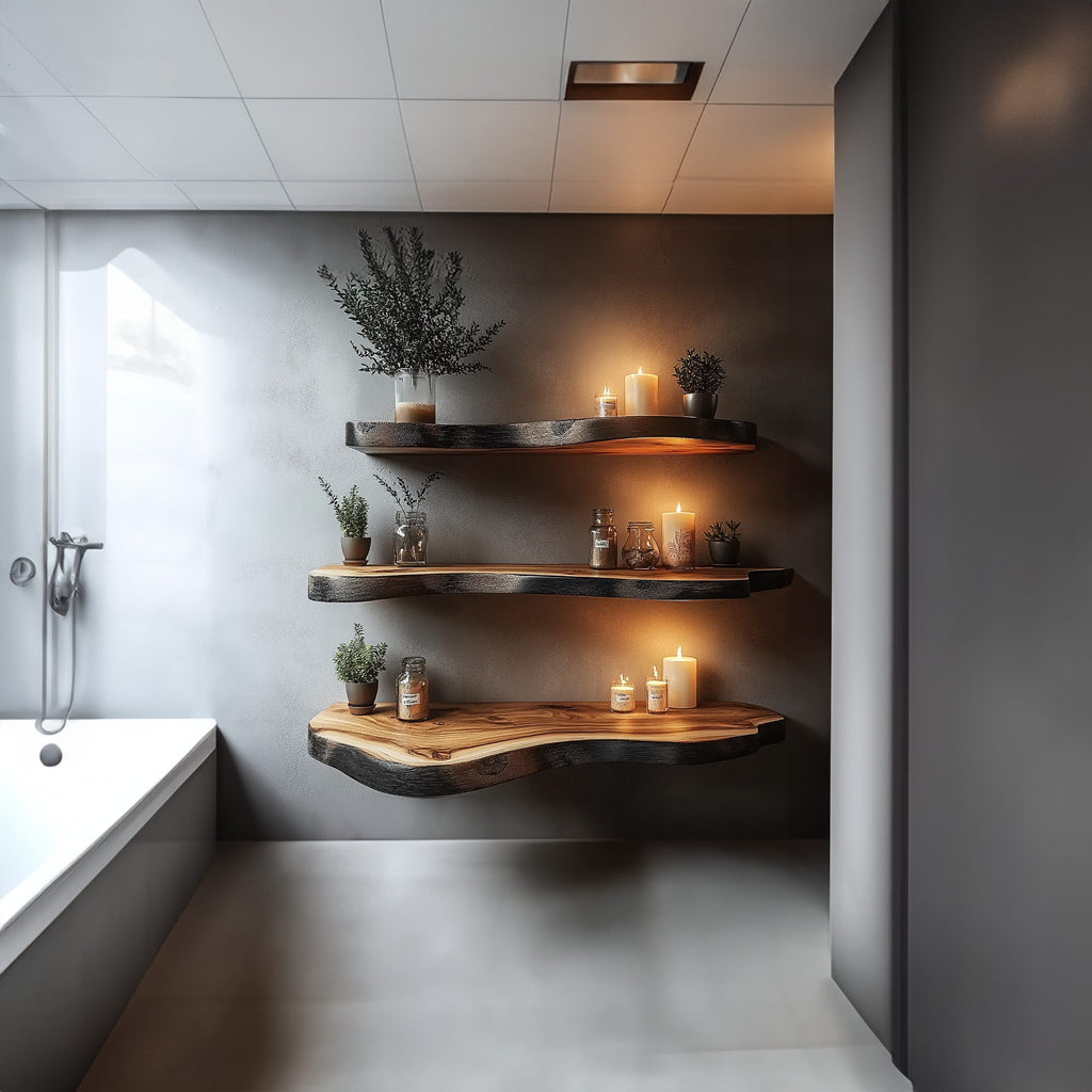 Chic Storage Wall Shelf