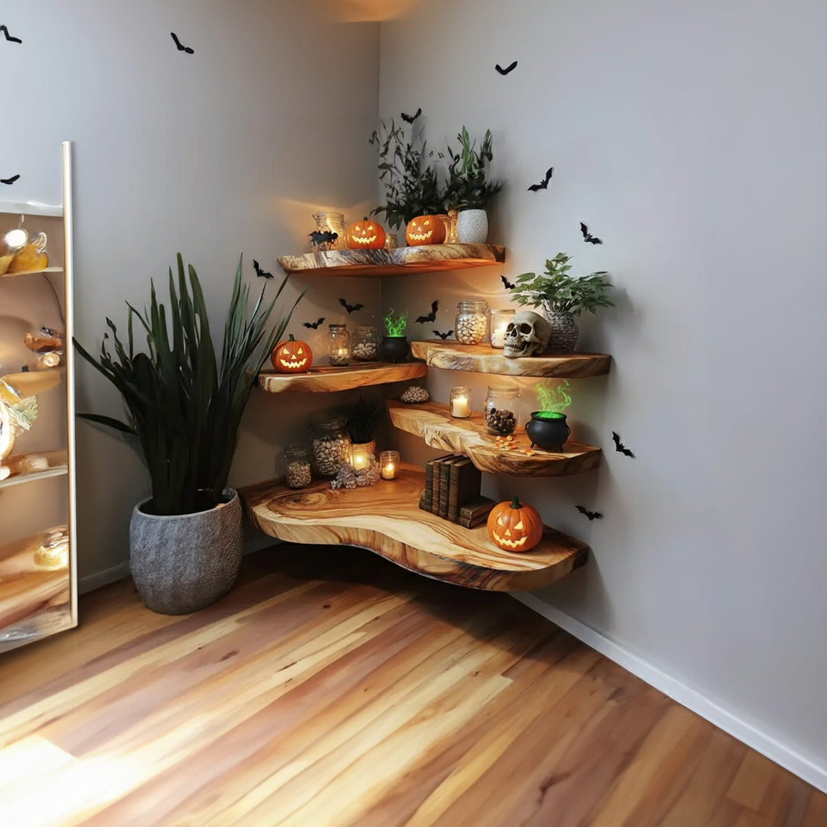 Floating Goth Wall Shelf