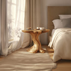 Sculptural Shaped Nightstand