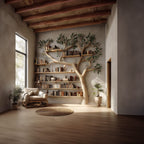 Modern Study Tree Bookshelf