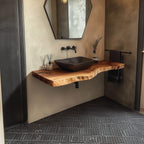 Mid Century Floating Mount Vanity