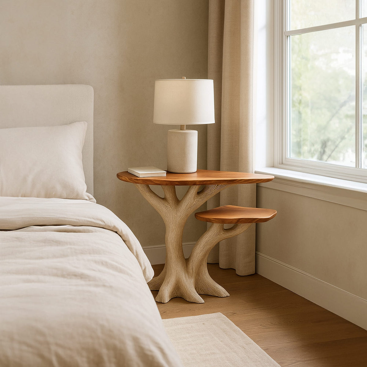 Organic Shaped Nightstand