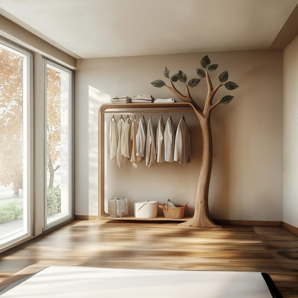 Solid Garment Storage Cabinet