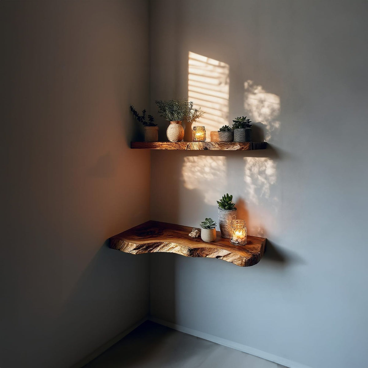 Floating Solid Organizer Bookshelf