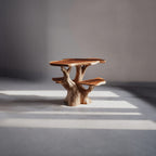Sculptural Accent Nightstand