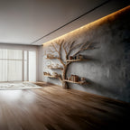 Shaped Artistic Bookshelf