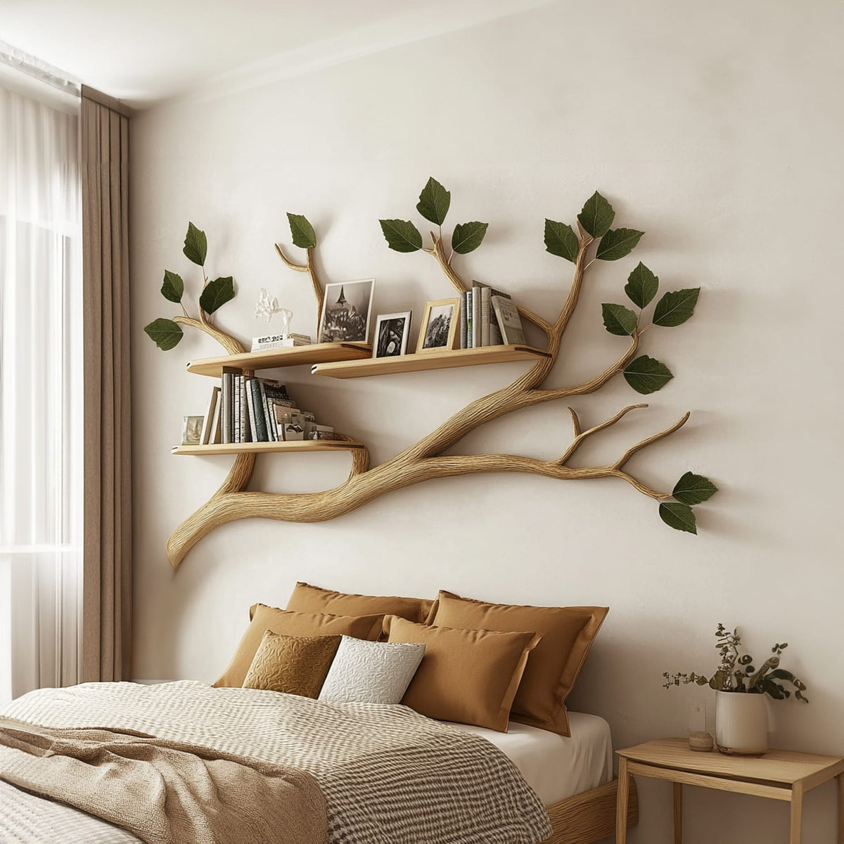 Floating Modern Bookshelf