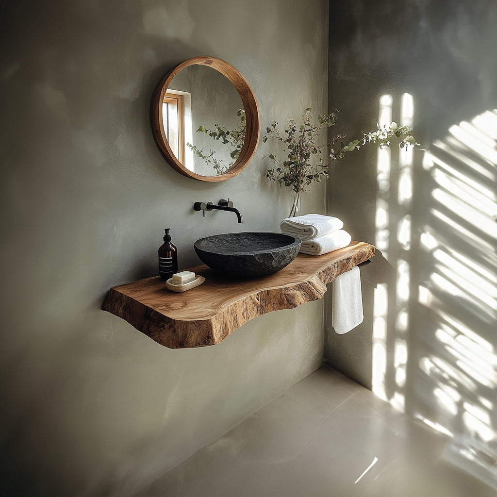 Floating Bathroom Solid Vanity