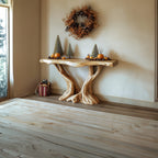 Mid Century Root Console Table