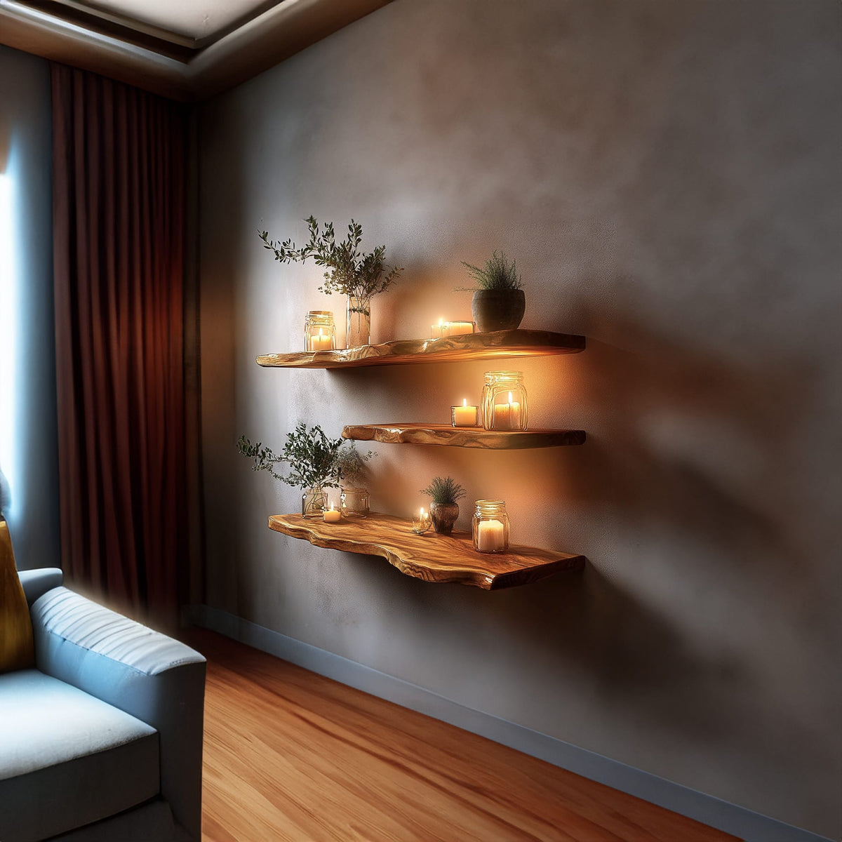 Cozy Floating Shelf