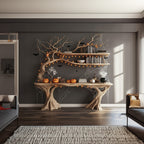 Spooky Mid Century Console Table