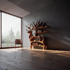 Deer Wall Bookshelf