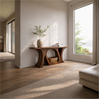 Organic Sculptural Hallway Console Table