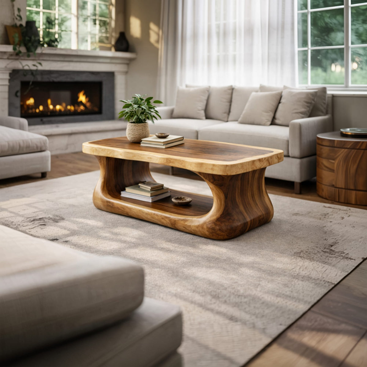 Flow Contemporary Coffee Table