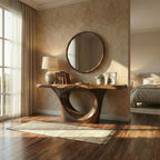 Artistic Circular Console Table