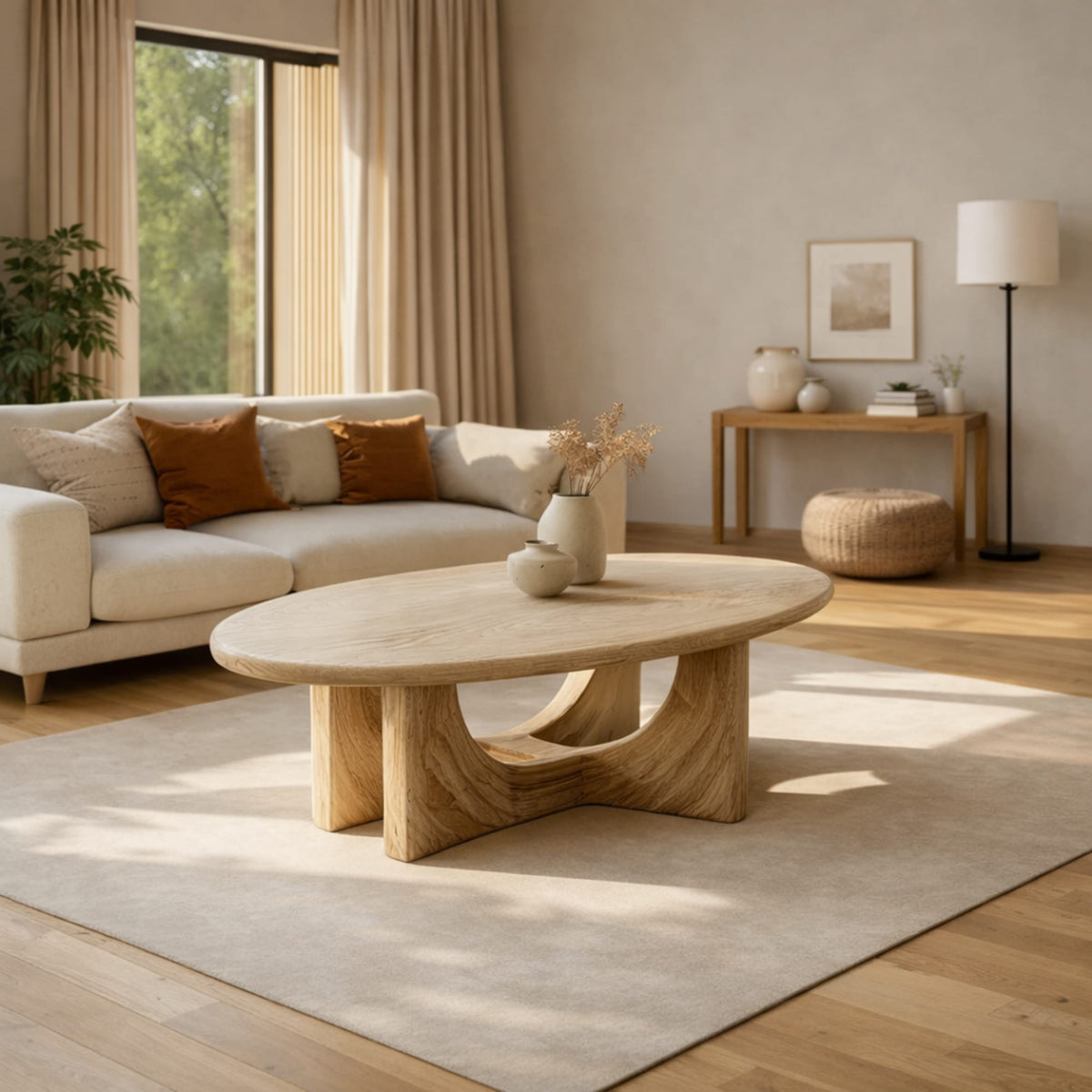 Sculptural Modern Coffee Table