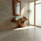 Solid Countertop Storage Vanity