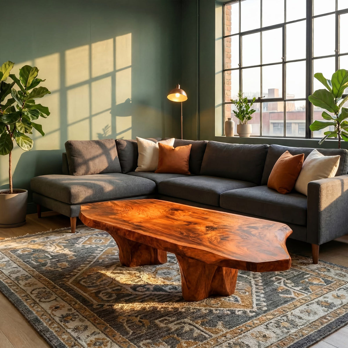 Sculptural Solid Coffee Table