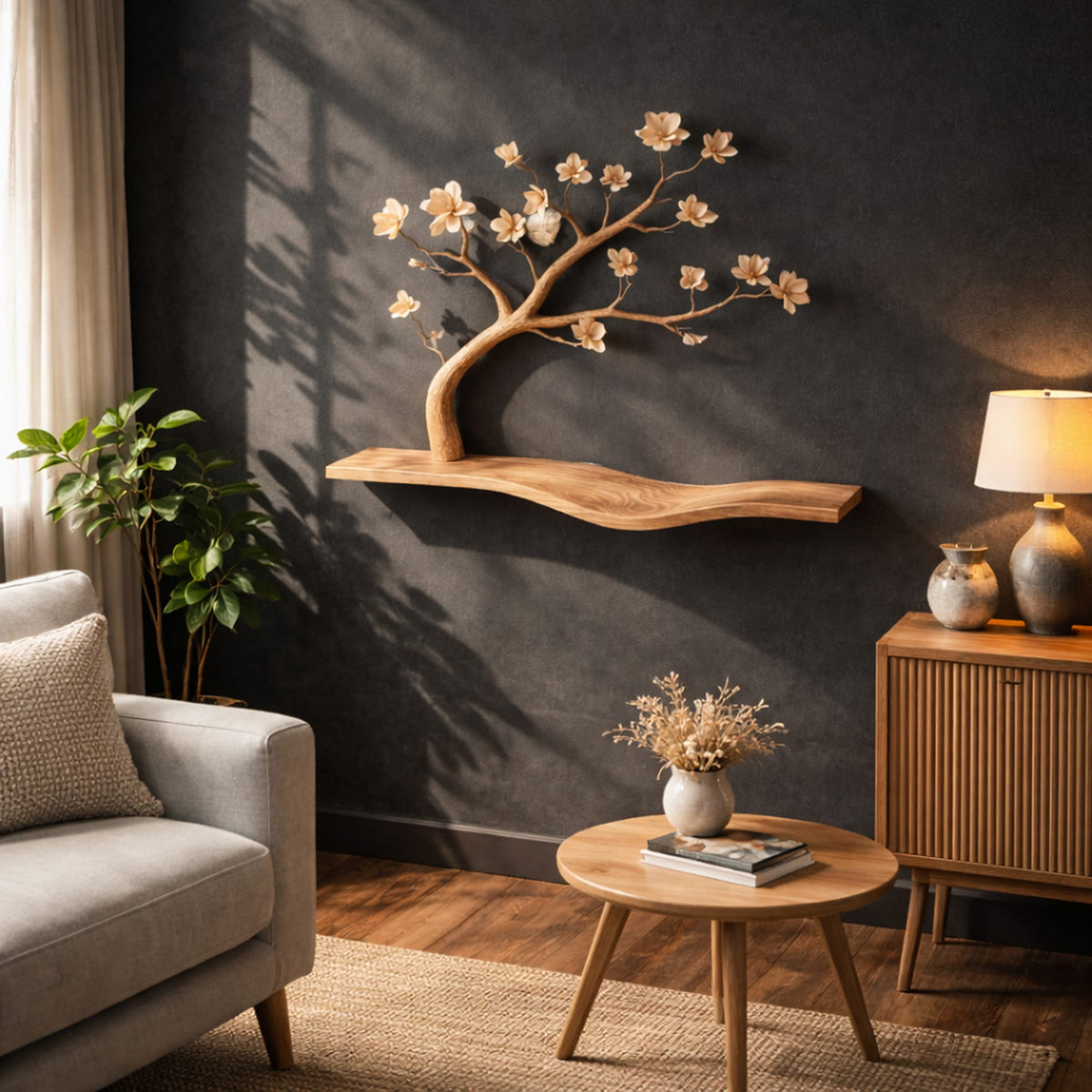 Book Storage Tree Bookshelf