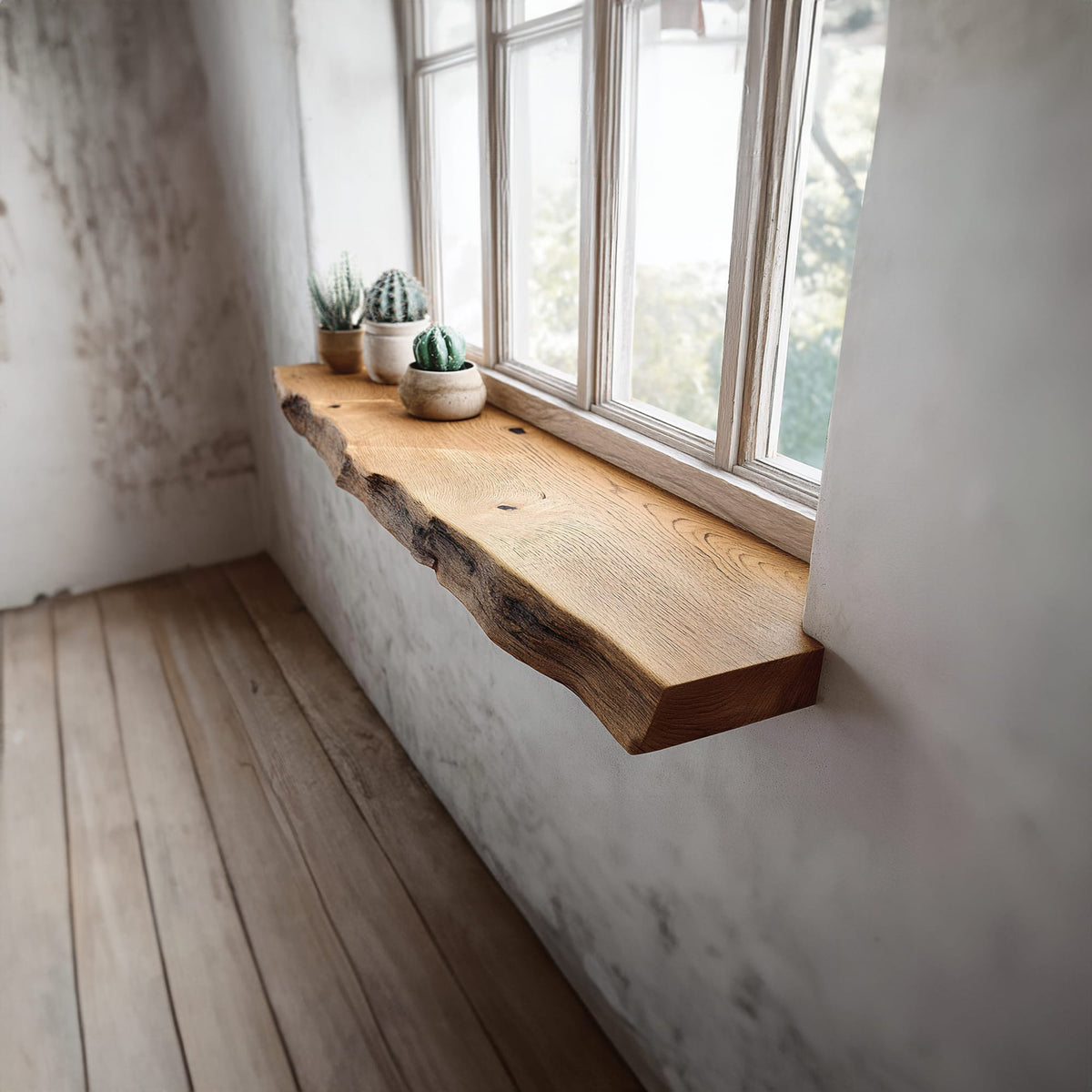 Floating Window Wall Shelf