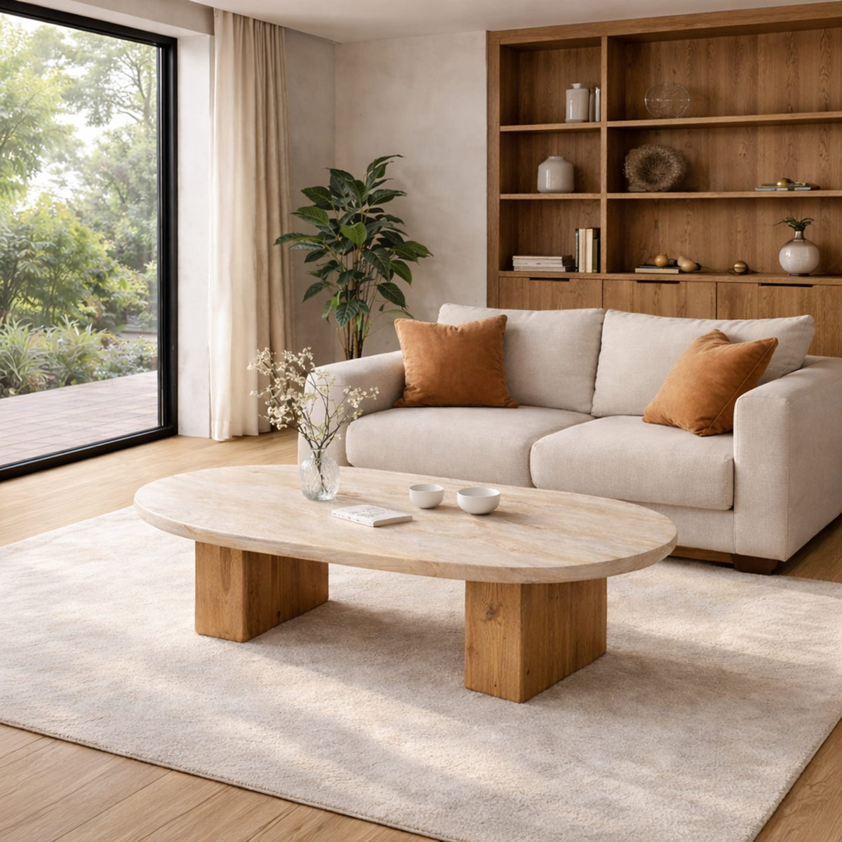Minimal Balance Coffee Table