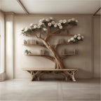 Bench Tree Bookshelf