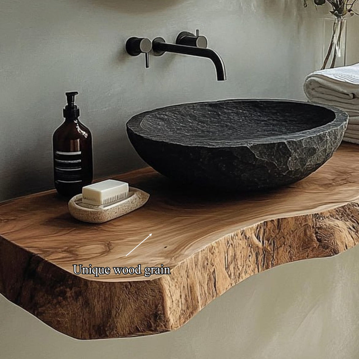 Floating Bathroom Solid Vanity
