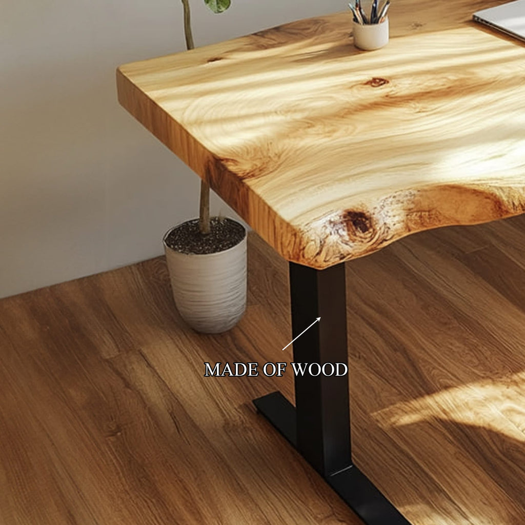 Live Edge Work Modern Desk