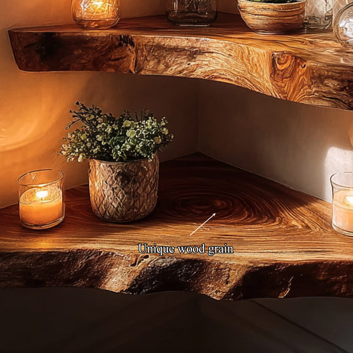 Entryway Storage Floating Shelf