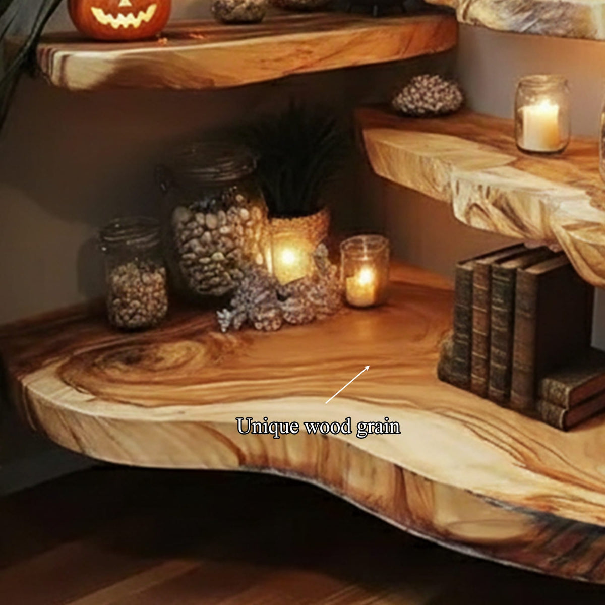 Floating Goth Wall Shelf