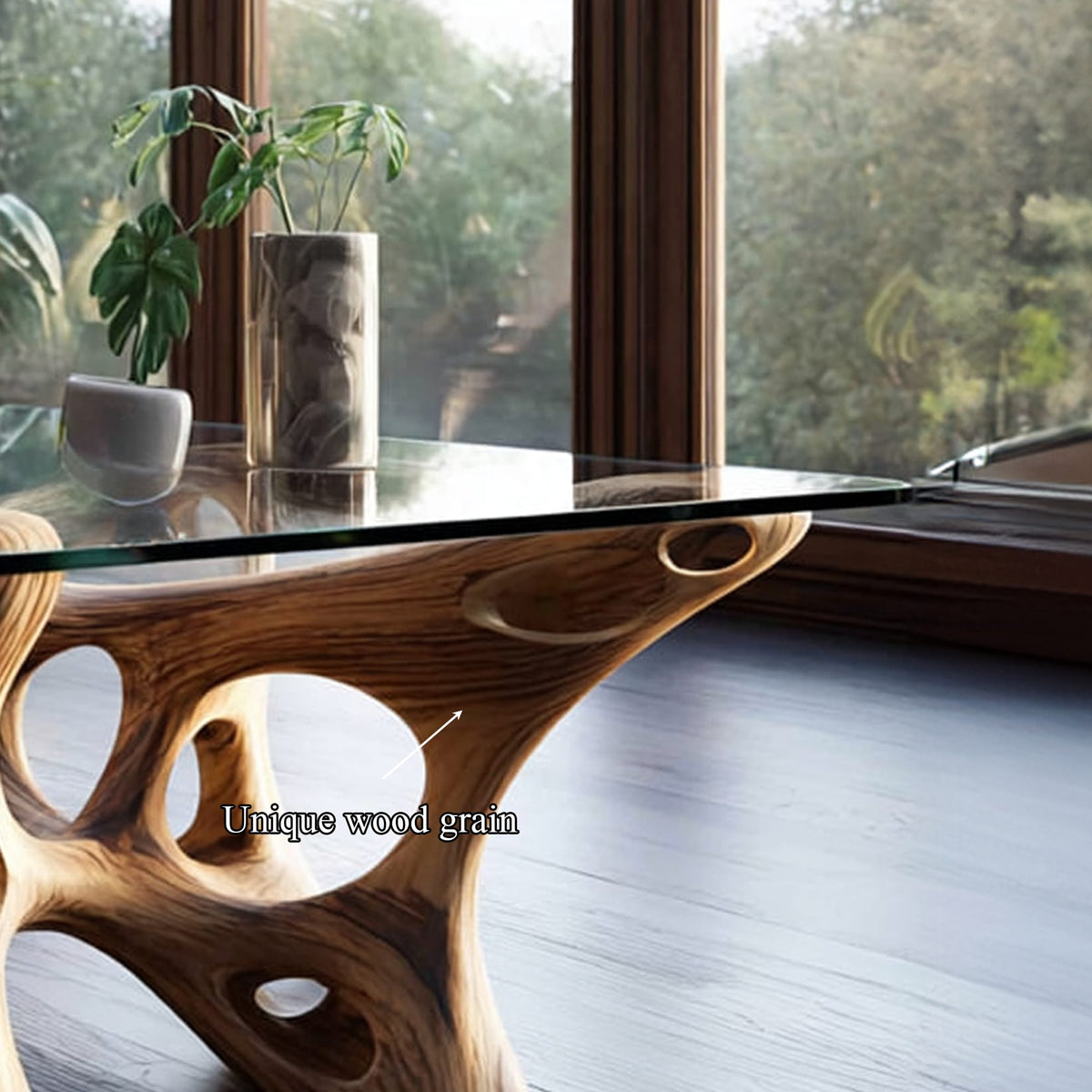 Mid Century Sculptural Center Coffee Table