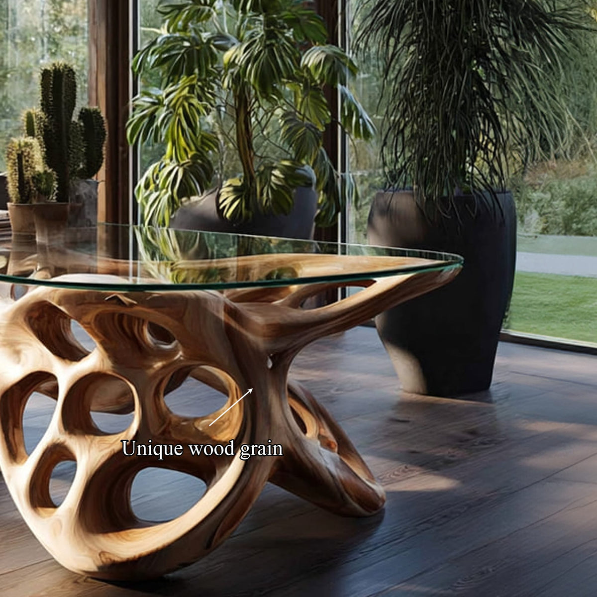 Mid Century Artistic Coffee Table