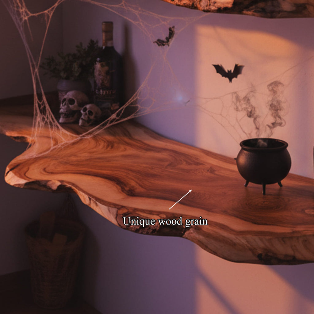 Floating Branch Wall Shelf