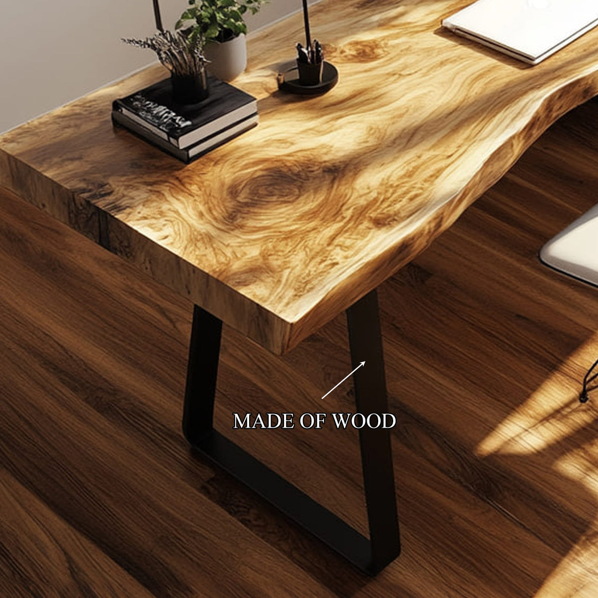 Live Edge Studio Desk