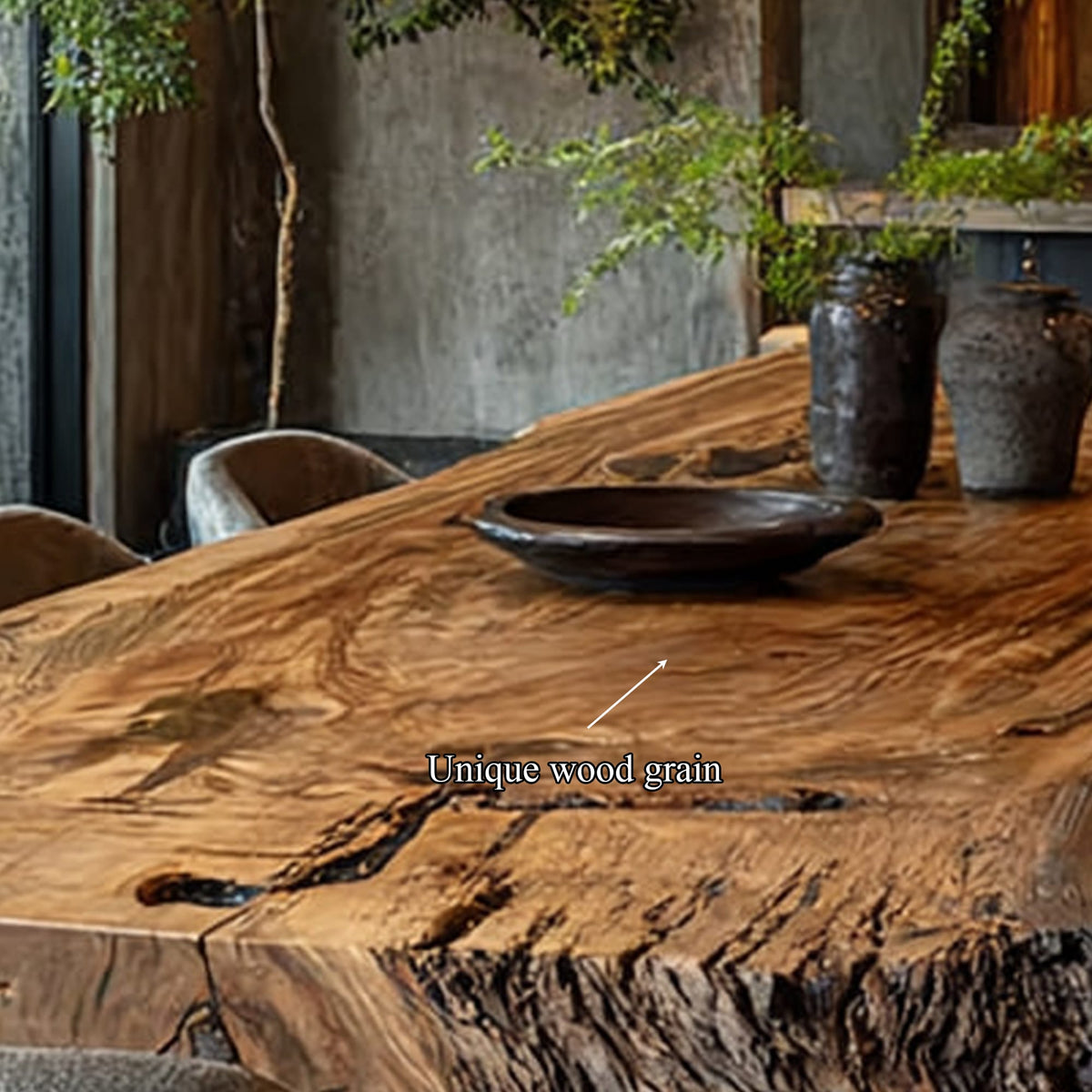Live Edge Creative Dining Table