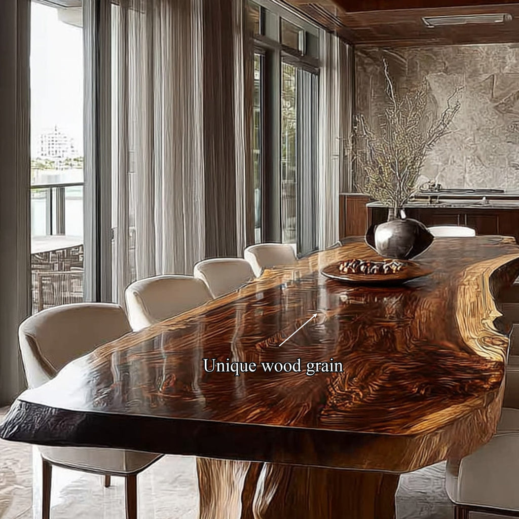 Live Edge Office Dining Table
