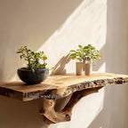 Solid Organizer Floating Shelf
