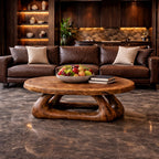 Curved Artistic Coffee Table