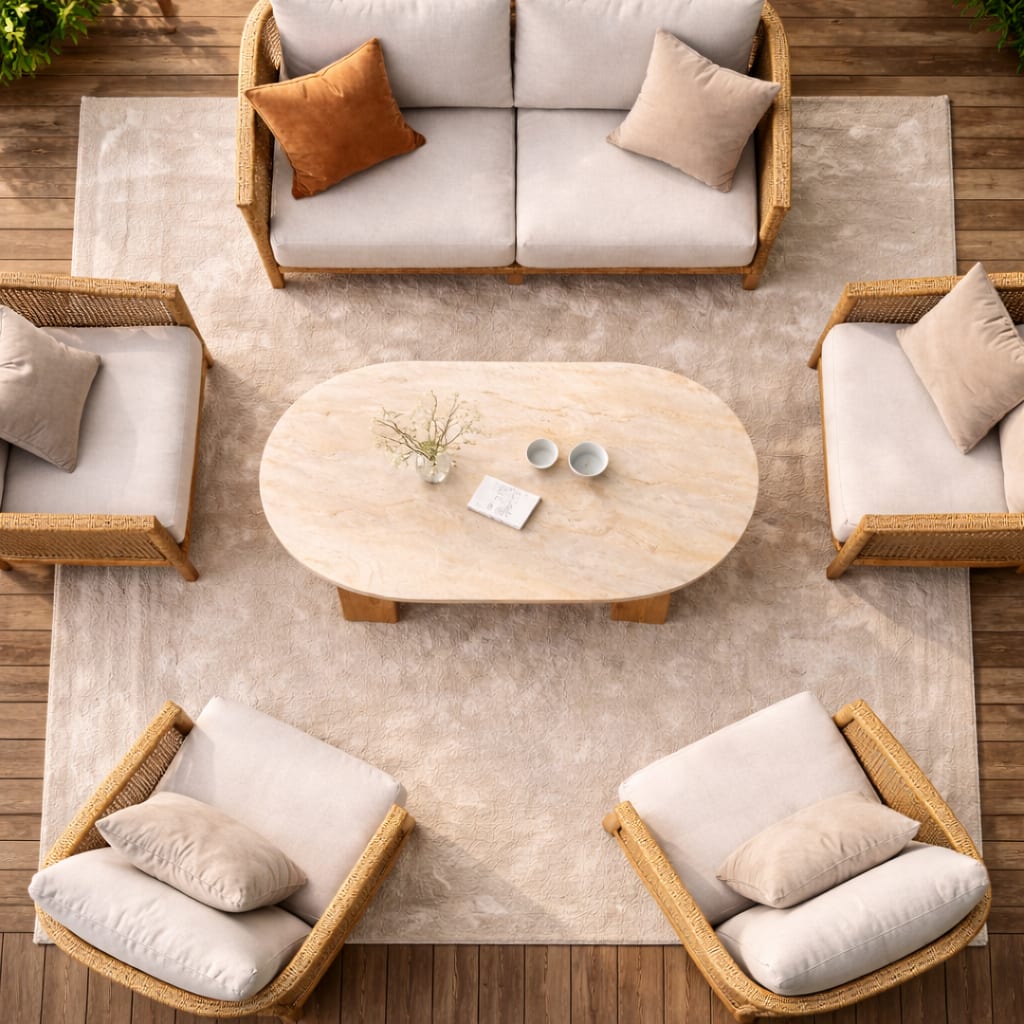 Minimal Balance Coffee Table