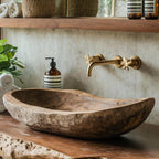 Handcrafted Wash Basin, solid wood, built to order
