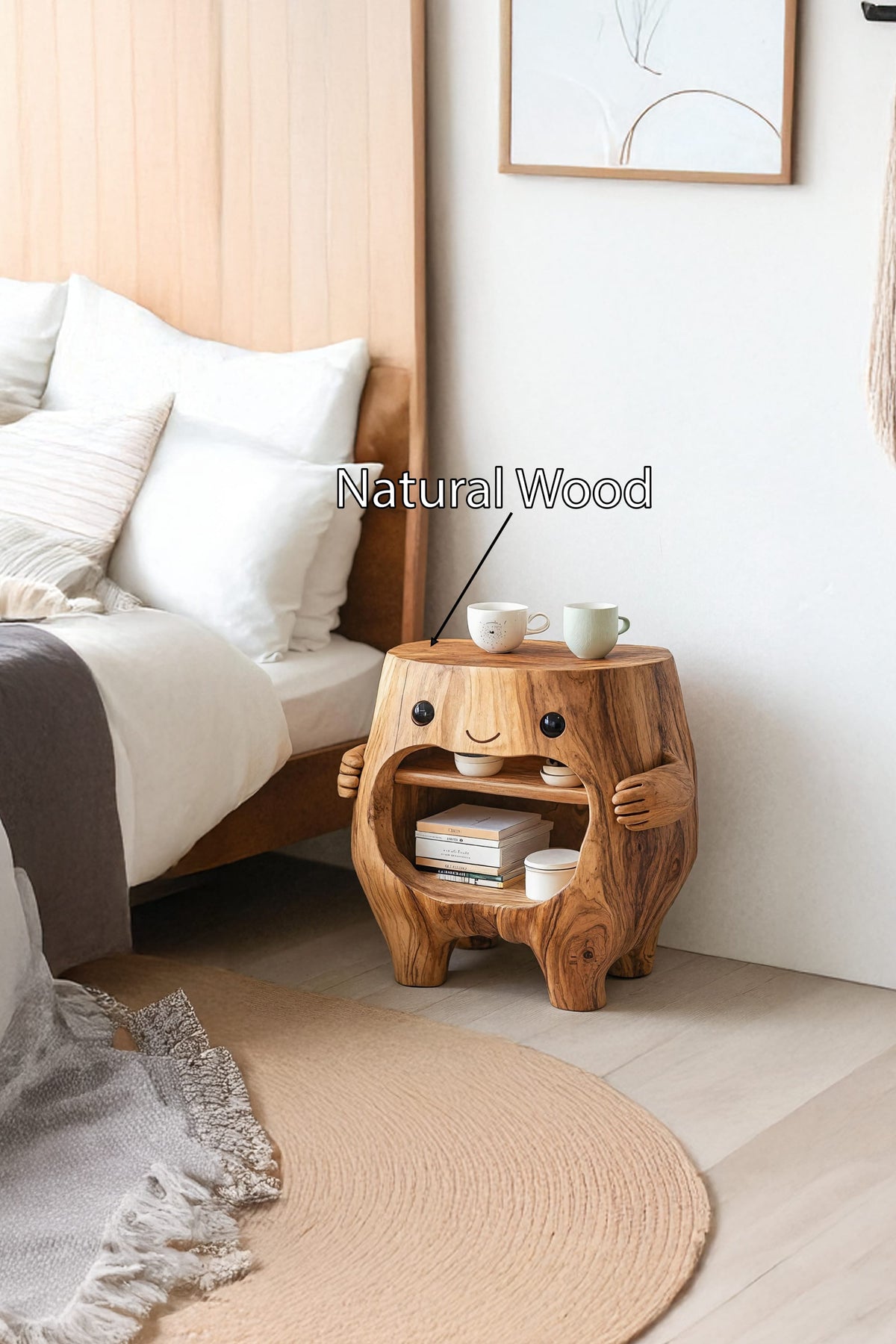 Storage Organization Nightstand